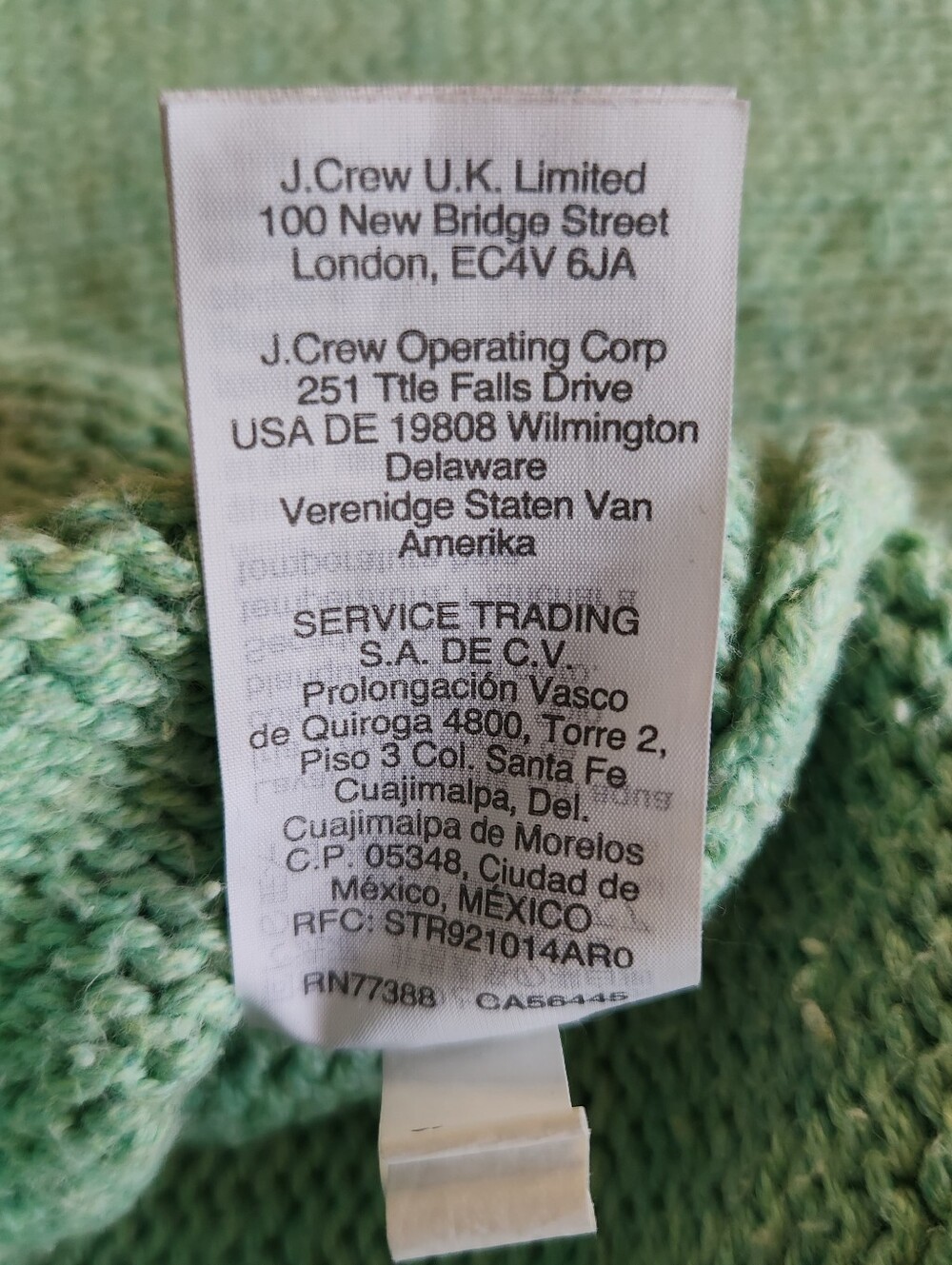 J. Crew Always Rollneck Cropped Sweater in Mint XS - Picture 10 of 11